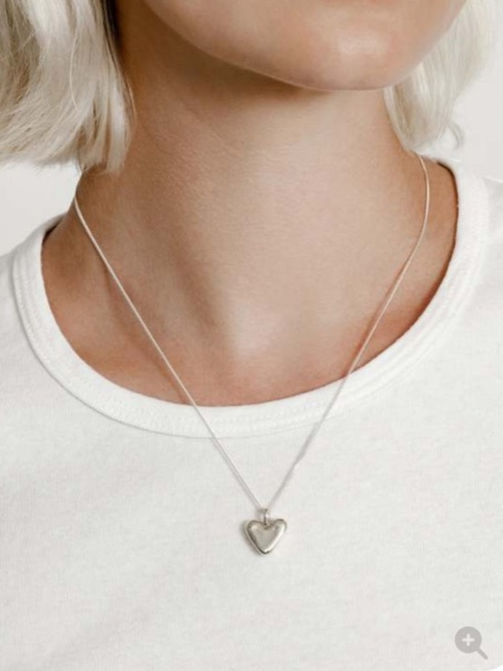 Wolf Circus Stevie Heart Pendant Necklace - Sterling Silver
